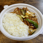 中華料理　幸莱 - 回鍋肉丼（ホイコーロー）…700円