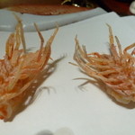 海老の頭・足