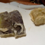 天ぷら 元吉 - 茄子2種