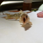 天ぷら 元吉 - 稚鮎、かわいい