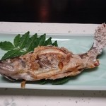 湯屋温泉　奥田屋 - これはちょっと・・・山女魚の塩焼き