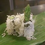 延喜寿し - アスパラシラス巻き