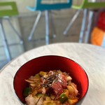 Cafe Junxion - ヘルシー☆マグロサーモンアボポキ丼