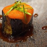 Kitahama Torishou Ren - 茄子の黄身醤油