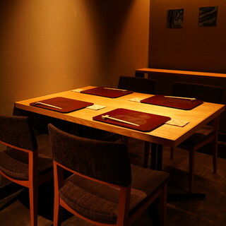 テーブル席