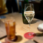 馳走 かねこ - 混合ペアリング～スパークリング白ワイン