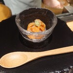 鮨と一品　いちかわ - ウニの小丼