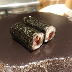 鮨と一品　いちかわ - 追加注文のかんぴょう巻き
