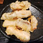 山元麺蔵 - 土ゴボウの天麩羅