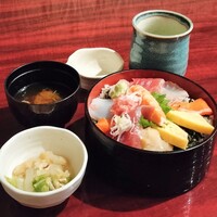 今よし　麹町 - 本日のおまかせ丼 1,500円（ごはん大盛り / 無料）