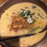 蔵出し味噌麺場彰膳 - 信州味噌らーめん   800円なり