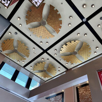 ホテルオークラレストラン新宿 中国料理 桃里 - 天井