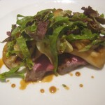 ル・ヴァンキャトル - 第6位　茨城産紫峰牛、カナダ産松茸