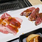 肉箱 - カルビ・ハラミ　１００ｇ