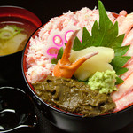 澤ノ屋 - 蟹三昧丼