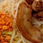 油そば専門店 歌志軒 - 油ジロウ倍盛りのアップ