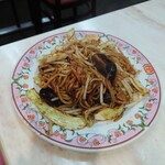 餃子の王将 - ソース焼きそば、550円。