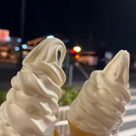 スガキヤ - ❀〖ソフトクリーム〗(160えん)
            美味しい٩(๑❛ᴗ❛๑)۶✨✨❀ ❁.*･ﾟ