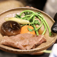 焼肉割烹QUON - みかわ牛 サーロインすき焼き