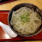 うるとら食堂 - かけうどん　350円