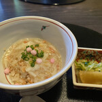 日本料理 馳惣 - 蟹もたくさん入ったあんかけ