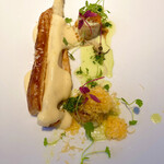 ル・ニコ・ア・オーミナミ - 前菜　フランス産白アスパラガス