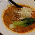 Chibou no tantammen - 濃厚白胡麻坦々麺(900円)