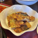韓国居酒屋 より道 - ジャガイモ鍋定食(¥1,500) チヂミ