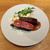 Matasaburo - 熟成肉の厚切りステーキ150gうちももの熟成肉