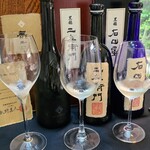 日本料理 TOBIUME - ②黒龍　石田屋　純米大吟醸
      ③黒龍　二左衛門　純米大吟醸
      米品種:兵庫県東条産山田錦100%、精米歩合:35% 
      ④黒龍　無二　純米大吟醸2016
      米品種:兵庫県東条産山田錦100%、精米歩合:35%