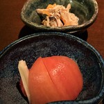 鳥善 鳥ふじ - トマト浅漬け