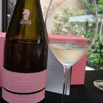 日本料理 TOBIUME - お酒⑤新政　見えざるピンクのユニコーン2018(秋田)
      米品種:秋田県産改良信交100%、精米歩合:40%