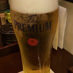 鳥善 鳥ふじ - 生ビ