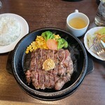 いきなりステーキ - ワイルドステーキ300gランチセット