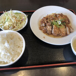 味遊 - 2023/3/11 ランチで利用。油淋鶏定食(750円)