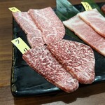 焼肉李苑 - 本日の特選五点盛り