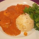 エビをテキーラで料理したもの