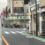 永福町 大勝軒 - 甲州街道から入ってくると、この看板見てワクワクします