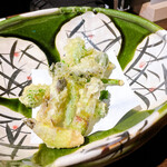 まごころ いし井 - 山菜の天ぷら