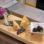 トリワイン ＰＩＫＯＳＨＨＨＵ - 前菜３種盛り