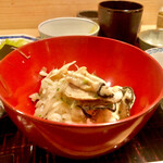 多仁本 - 牡蠣の炊き込みご飯