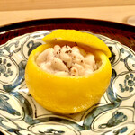 多仁本 - 焼いた白子と柚子の香りが堪らんですね