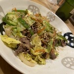 Jajau Ma - 馬肉焦がし醤油炒め