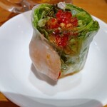 ぱおいち食堂 - 生春巻、お野菜たっぷり新鮮