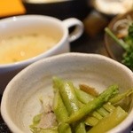 軽食喫茶sakura - 小鉢、スープ