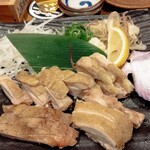 Tosa Shimizu Warudo - 蒸し鶏