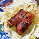 焼鳥 滝沢 - ベーコンえのき