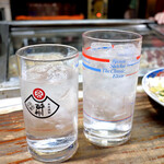 焼鳥 滝沢 - 焼酎水割り