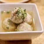 波へい - とり団子