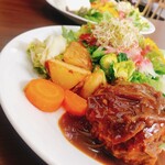 カフェ ドゥ ラペ - お野菜もたくさん！